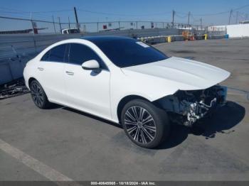  Salvage Mercedes-Benz Cla-class