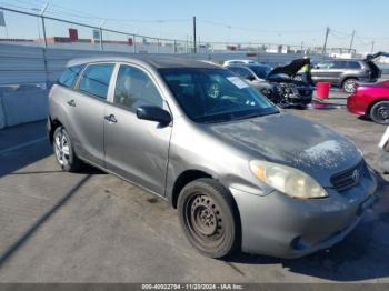  Salvage Toyota Matrix