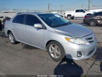  Salvage Toyota Corolla