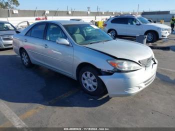  Salvage Toyota Camry