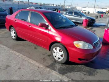  Salvage Toyota Corolla