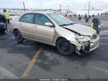  Salvage Toyota Corolla