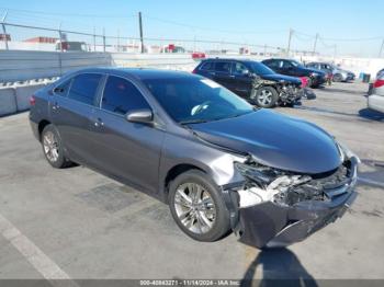  Salvage Toyota Camry