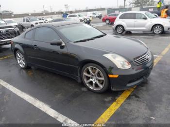  Salvage INFINITI G35