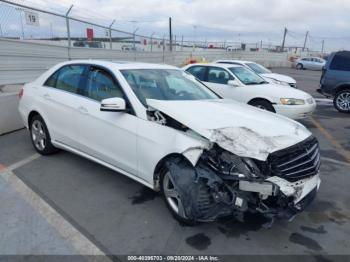  Salvage Mercedes-Benz E-Class