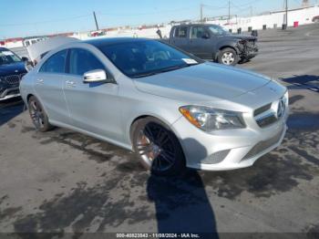  Salvage Mercedes-Benz Cla-class