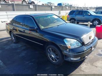  Salvage Lexus LS