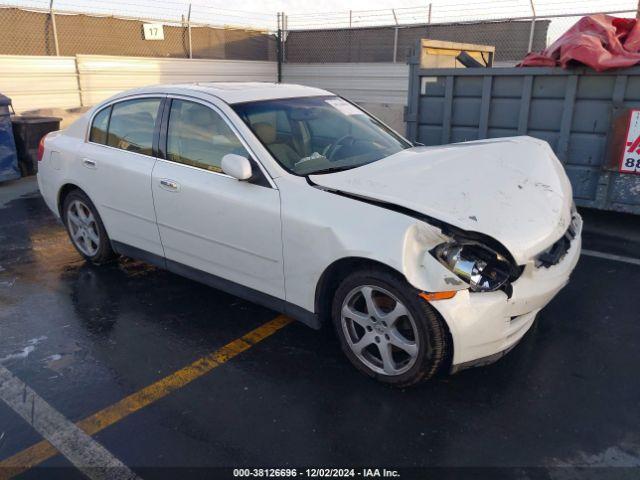  Salvage INFINITI G35