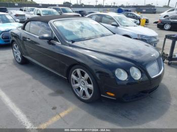  Salvage Bentley Continental Gtc