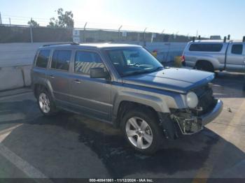  Salvage Jeep Patriot