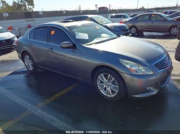  Salvage INFINITI G37