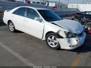  Salvage Toyota Camry