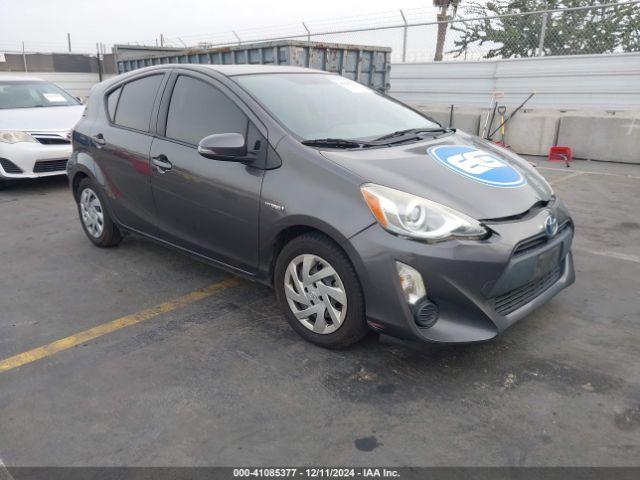  Salvage Toyota Prius c