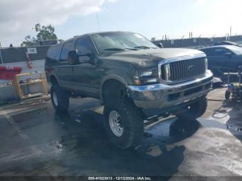  Salvage Ford Excursion