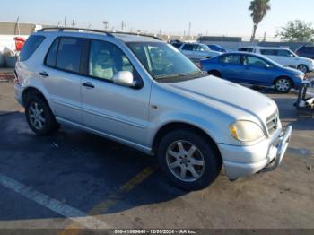  Salvage Mercedes-Benz M-Class