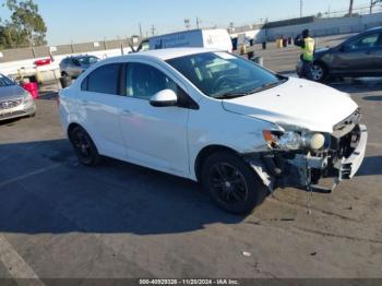  Salvage Chevrolet Sonic