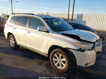  Salvage Toyota Highlander