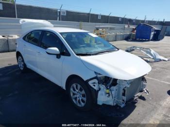  Salvage Toyota Corolla