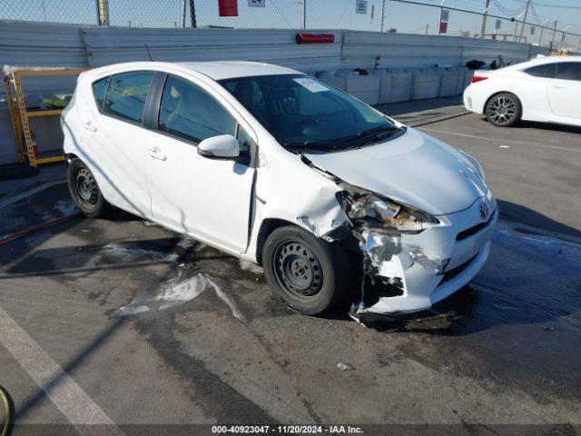  Salvage Toyota Prius c