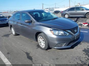  Salvage Nissan Sentra