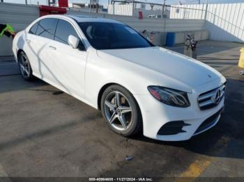  Salvage Mercedes-Benz E-Class