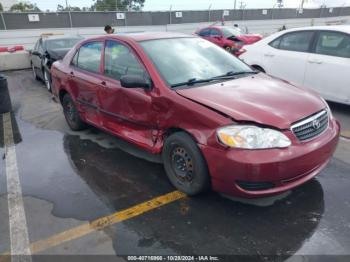  Salvage Toyota Corolla