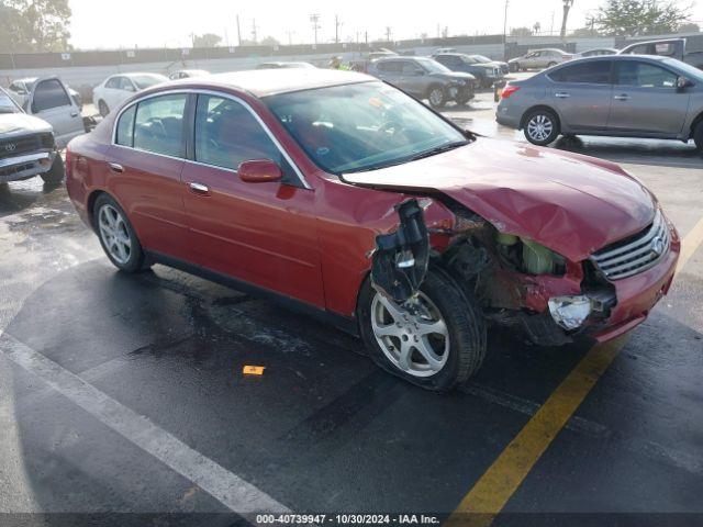  Salvage INFINITI G35