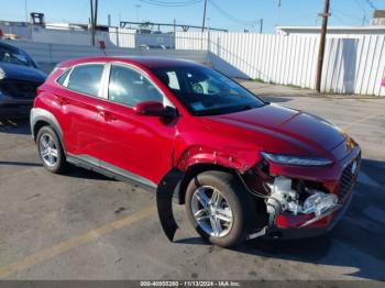  Salvage Hyundai KONA