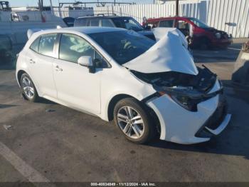  Salvage Toyota Corolla