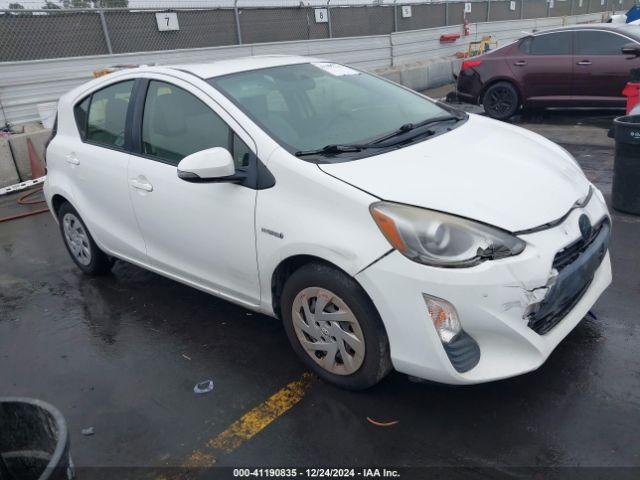  Salvage Toyota Prius c