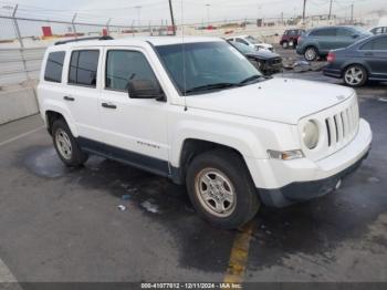  Salvage Jeep Patriot