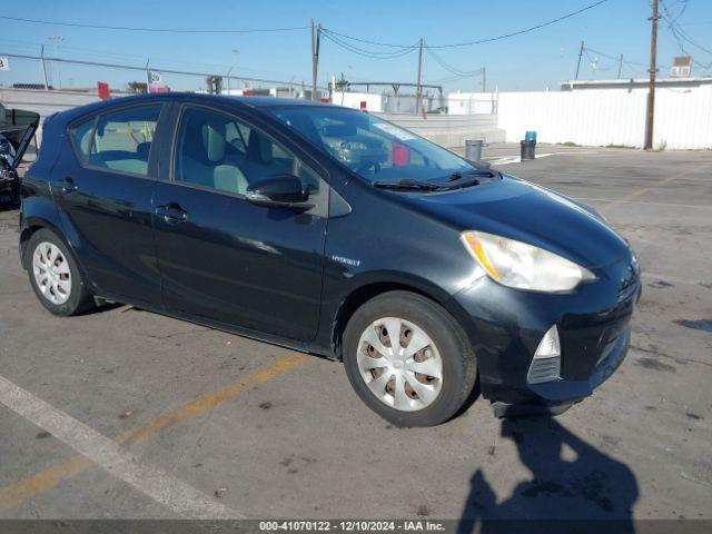  Salvage Toyota Prius c