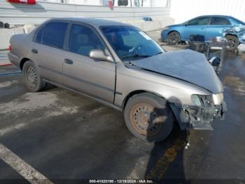  Salvage Toyota Corolla