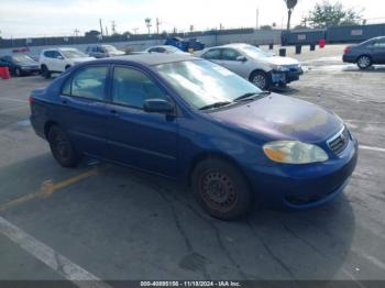  Salvage Toyota Corolla