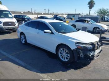  Salvage Chevrolet Malibu