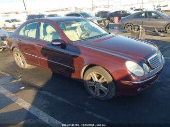  Salvage Mercedes-Benz E-Class