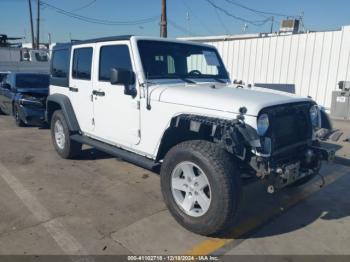  Salvage Jeep Wrangler