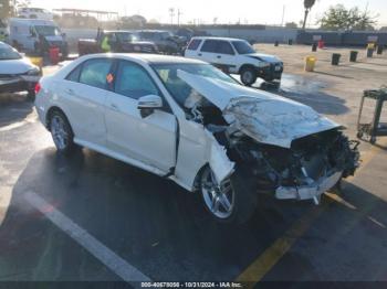  Salvage Mercedes-Benz E-Class