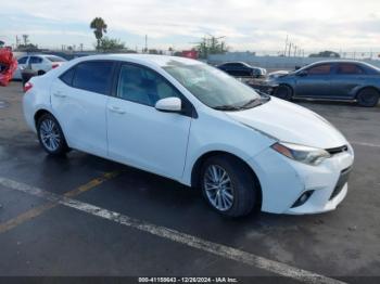  Salvage Toyota Corolla