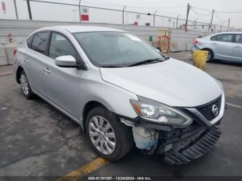  Salvage Nissan Sentra