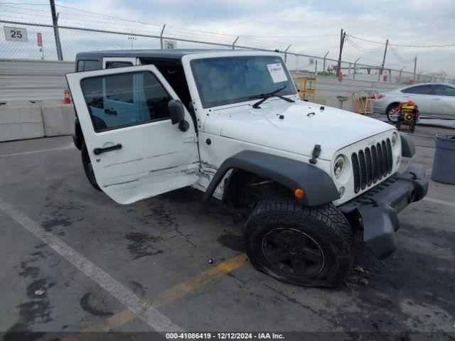  Salvage Jeep Wrangler