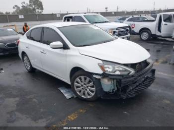  Salvage Nissan Sentra