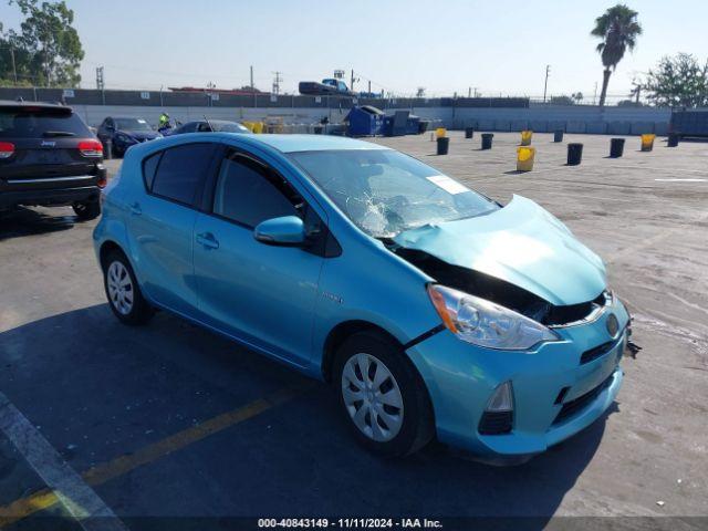  Salvage Toyota Prius c