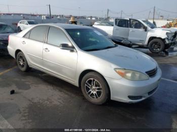  Salvage Toyota Camry