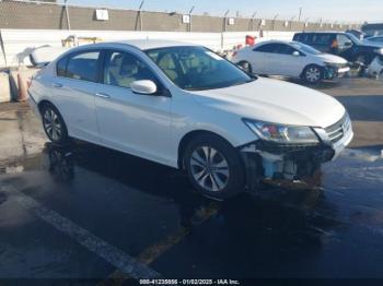  Salvage Honda Accord