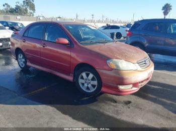  Salvage Toyota Corolla