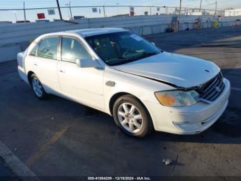  Salvage Toyota Avalon