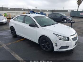  Salvage Chevrolet Cruze