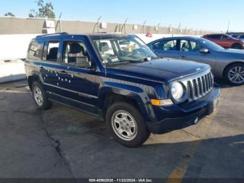  Salvage Jeep Patriot