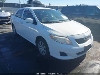  Salvage Toyota Corolla